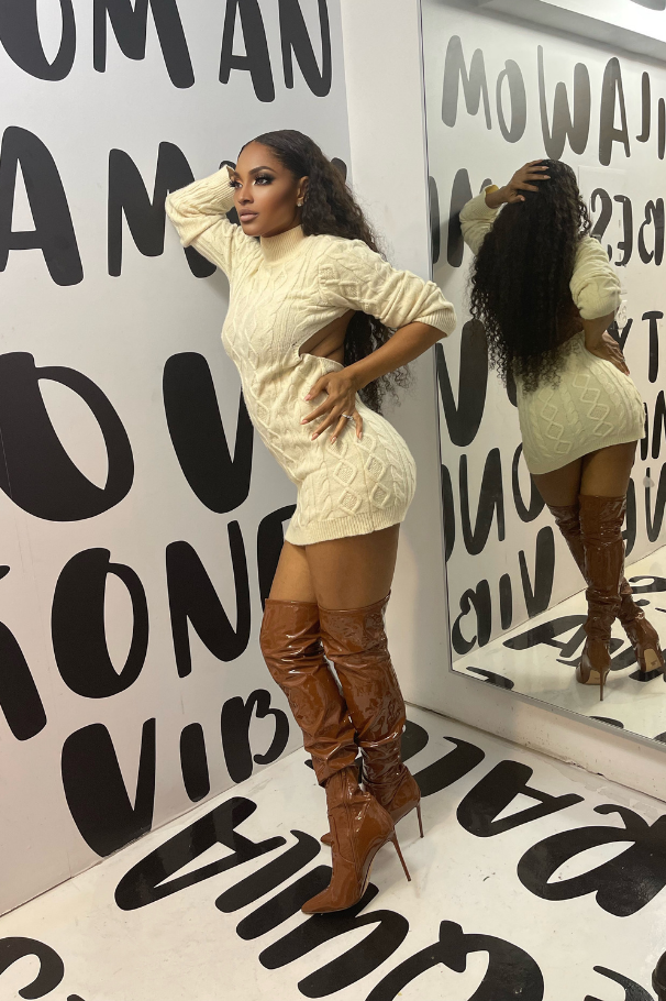 LEVEL UP KNIT DRESS