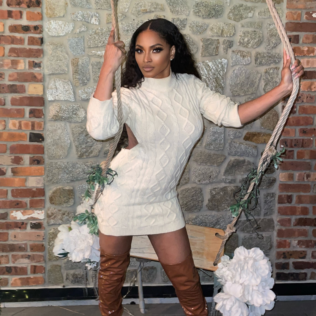 LEVEL UP KNIT DRESS
